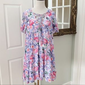 Show Me Your Mumu Kylie Lace Up Dress Size Medium